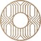 Ekena Millwork Empire Wood Fretwork Pierced Ceiling Medallion, Red Oak, 34"OD x 12 1/2"ID x 1/4"T CMWP34X34X0250EPRO - alternate 5
